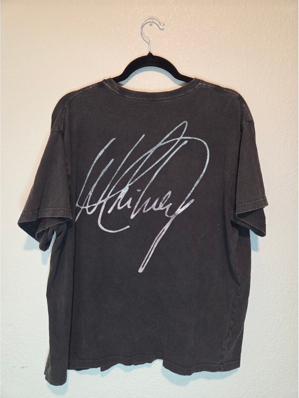 Lee Whitney Houston Graphic T-Shirt Black Size L - Picture 3 of 4